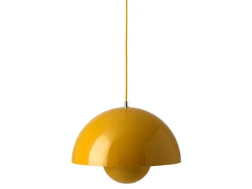 &TRADITION - FLOWERPOT VP7 MUSTARD - Metal pendant lamp by In Stock - view 2